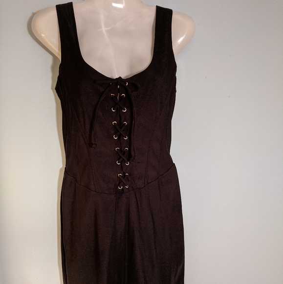 Hugo Buscati Dresses & Skirts - Black LycraSpandexfittedcorset tankaboveknee dress